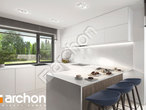 Проект дома ARCHON+ Дом под красной рябиной 24 (A) визуализация кухни 1 вид 2