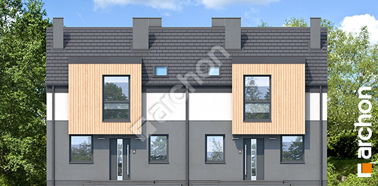 Передній фасад Будинок у катранах 2 (Р2)