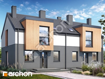 Проєкт будинку ARCHON+ Будинок у катранах 2 (Р2) 