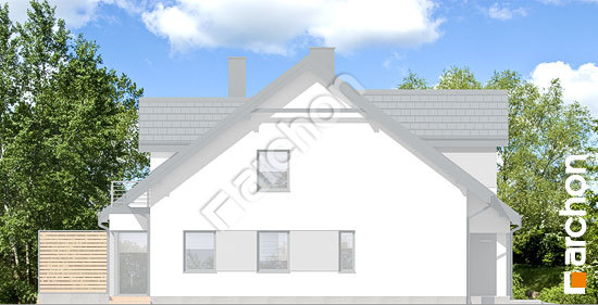 Боковой фасад Дом в клематисах 7 (БА)