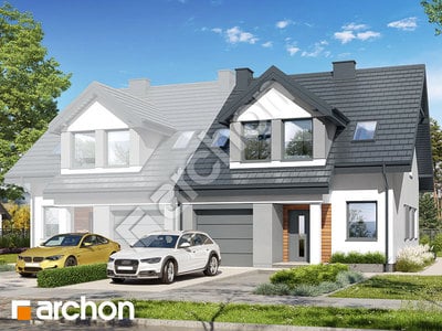 Проєкт будинку ARCHON+ Будинок в клематисах 7 (БА) 