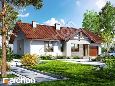 Проект дома ARCHON+ Дом в неринах 3 