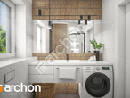 Проект будинку ARCHON+ Будинок в нерінах 5 візуалізація ванни (візуалізація 3 від 1)
