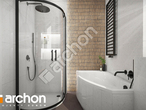 Проект будинку ARCHON+ Будинок в нерінах 5 візуалізація ванни (візуалізація 3 від 2)