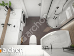Проект дома ARCHON+ Дом в неринах 5 визуализация ванной (визуализация 3 вид 4)