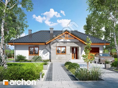 Проект дома ARCHON+ Дом в неринах 5 