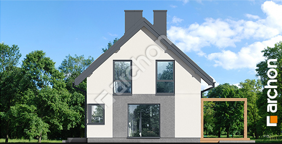 Бочний фасад Будинок в хлорофітумі 26 ВДЕ