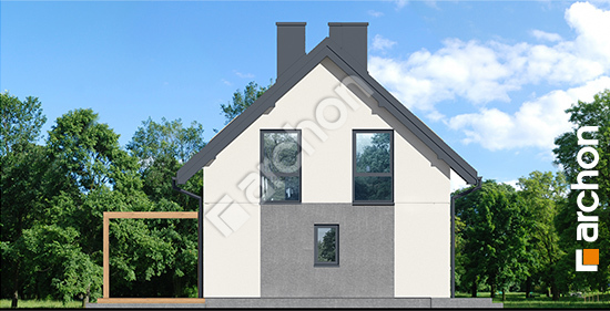 Бочний фасад Будинок в хлорофітумі 26 ВДЕ