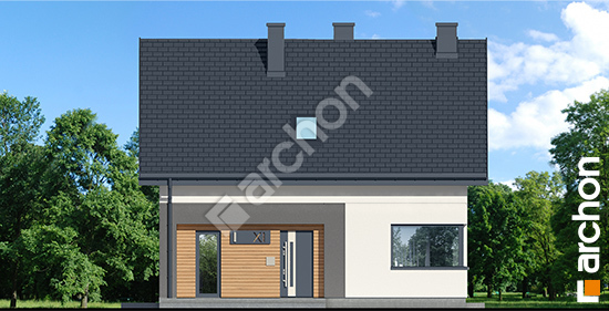 Передній фасад Будинок в хлорофітумі 26 ВДЕ