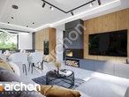 Проект будинку ARCHON+ Будинок в хлорофітумі 26 ВДЕ денна зона (візуалізація 1 від 2)