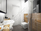 Проект будинку ARCHON+ Будинок в малинівці (Т) візуалізація ванни (візуалізація 4 від 3)