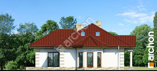 Боковой фасад Дом в николайках 2 (Г2)