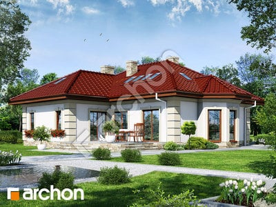 Проект будинку ARCHON+ Будинок в миколайках 2 (Г2) Вид 2