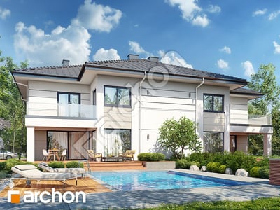 Проєкт будинку ARCHON+ Вілла Юлія 10 (Р2) вер.2 Вид 2