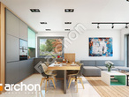Проект будинку ARCHON+ Будинок в тунбергіях (Р2) візуалізація кухні 1 від 1