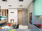 Проект дома ARCHON+ Дом в тунбергиях (Р2) визуализация кухни 1 вид 2