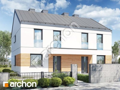 Проєкт будинку ARCHON+ Будинок в тунбергіях (Р2) 