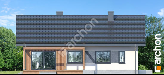 Дворовий фасад Будинок в лещиновнику 6