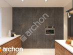 Проект дома ARCHON+ Дом в лещиновнике 6 визуализация кухни 1 вид 3