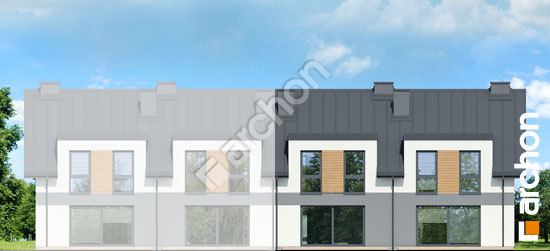 Дворовой фасад Дом в ривиях 8 (ГР2БА)