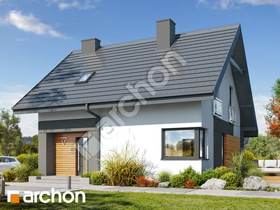 Проєкт будинку ARCHON+ Будинок в малинівці 2 