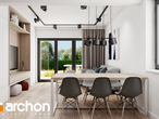 Проект будинку ARCHON+ Будинок в халезіях 9 (Р2Б) денна зона (візуалізація 1 від 7)