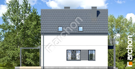 Бочний фасад Будинок в аркадіях 6