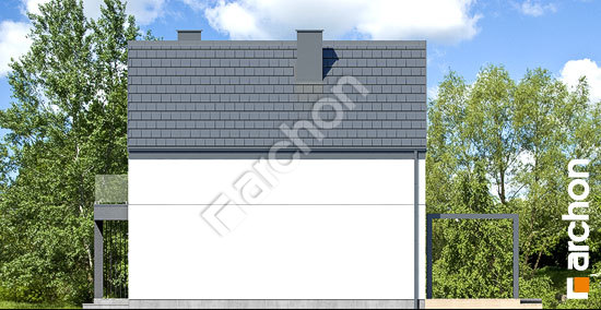 Боковой фасад Дом в аркадиях 6