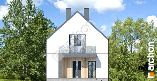 Передній фасад Будинок в аркадіях 6