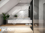 Проект дома ARCHON+ Дом в силене визуализация ванной (визуализация 3 вид 1)