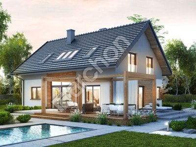 Проект дома ARCHON+ Дом в силене 