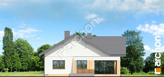 Боковой фасад Дом в сирени 11 (Г2)