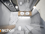 Проект будинку ARCHON+ Будинок в бузку 11 (Г2) візуалізація ванни (візуалізація 3 від 4)