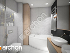 Проект дома ARCHON+ Дом в сирени 11 (Г2) визуализация ванной (визуализация 3 вид 3)