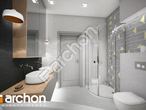 Проект дома ARCHON+ Дом в сирени 2 (Т) визуализация ванной (визуализация 3 вид 2)