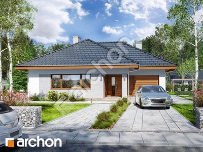 Проєкт будинку ARCHON+ Будинок в бузку 2 (Т) 