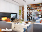 Проект будинку ARCHON+ Будинок в бузку 2 (Т) денна зона (візуалізація 1 від 2)