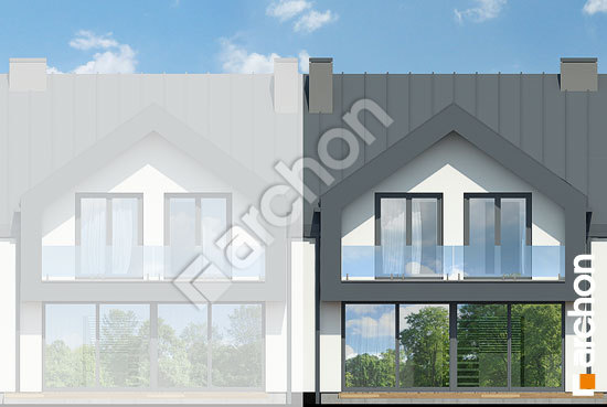 Дворовий фасад Будинок в горіхах (С)