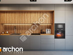 Проект будинку ARCHON+ Будинок в горіхах (С) візуалізація кухні 1 від 2