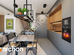 Проект будинку ARCHON+ Будинок в горіхах (С) візуалізація кухні 1 від 4