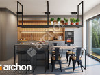 Проект дома ARCHON+ Дом в орехах (С) визуализация кухни 1 вид 1