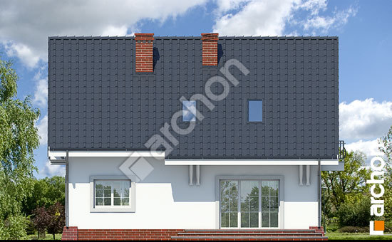 Дворовой фасад Дом в люцерне вер.3