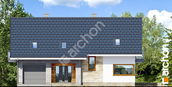 Передний фасад Дом в джонатанах