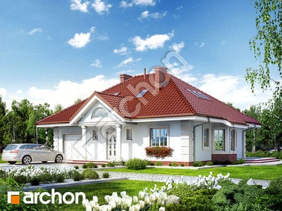 Проєкт будинку ARCHON+ Будинок під червоною горобиною 2 вер.2 