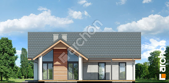 Бочний фасад Будинок в мажанках