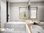 Проект будинку ARCHON+ Будинок в мажанках візуалізація ванни (візуалізація 3 від 1)