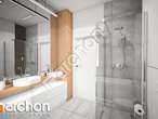 Проект дома ARCHON+ Дом в мажанках  визуализация ванной (визуализация 3 вид 3)