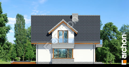 Бочний фасад Будинок в рододендронах 20 (Г2Н)