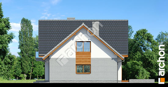 Бочний фасад Будинок в рододендронах 20 (Г2Н)