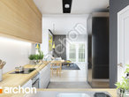 Проект дома ARCHON+ Дом в рододендронах 20 (Г2Н) визуализация кухни 1 вид 1